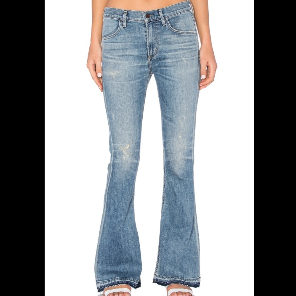 Citizens Of Humanity Drew Flip Flop Jeans